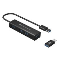 Conceptronic HUB 4 Puertos USB 3.0 USB-C - Adaptador Conceptronic HUB 4 Puertos USB 3.0 USB-C - Adaptador