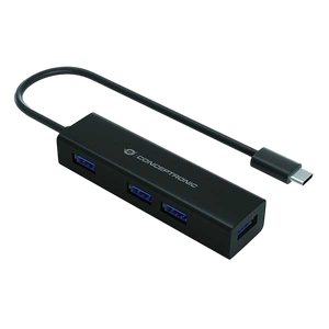 Conceptronic HUB 4 Puertos USBC USB 30  Adaptador