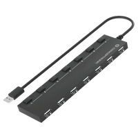 Conceptronic HUB 7 Puertos USB 2.0 Alimentado - Adaptador Conceptronic HUB 7 Puertos USB 2.0 Alimentado - Adaptador
