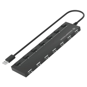 Conceptronic HUB 7 Puertos USB 20 Alimentado  Adaptador