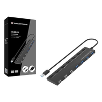 Conceptronic HUB 7 Puertos USB Alimentado  Adaptador