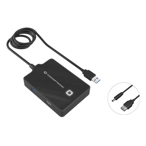 Conceptronic 4 Puertos USB 90cm  Adaptador