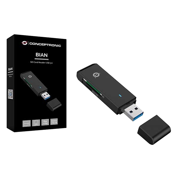 Conceptronic Lector SD USB 30 Adaptador Conceptronic Lector SD USB 30 Adaptador