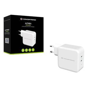 Conceptronic ALTHEA08W 100W Quick Charge 2x USBC  Cargador