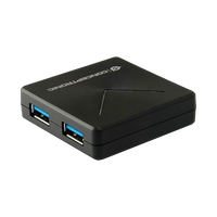 Conceptronic HUBBIES02B Hub 4 Puertos USB 30  Adaptador