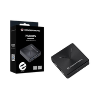 Conceptronic HUBBIES02B Hub 4 Puertos USB 30  Adaptador
