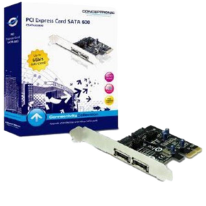 Conceptronic CSATA600EXI Controladora SATA3  Adaptador PCIe