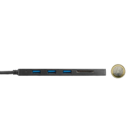 ITec USBC a USB 30 con lector de tarjetas Adaptador USB ITec USBC a USB 30 con lector de tarjetas Adaptador USB