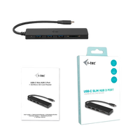 ITec USBC a USB 30 con lector de tarjetas Adaptador USB ITec USBC a USB 30 con lector de tarjetas Adaptador USB