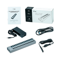 ITec USB 30 16 puertos 90 W Hub USB ITec USB 30 16 puertos 90 W Hub USB