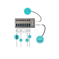ITec USB 30 7 puertos 36 W Hub USB ITec USB 30 7 puertos 36 W Hub USB