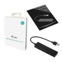 ITec Slim Passive HUB 4 Ports USB 30  Adaptador