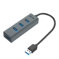 ITec USB 30 HUB 4 Puertos Metal  Adaptador