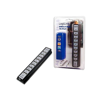 LogiLink Hub USB 20 10 puertos  Adaptador USB