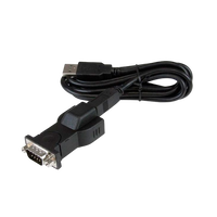 StarTechcom USB to RS232 DB9 Serial Adapter with Detachable