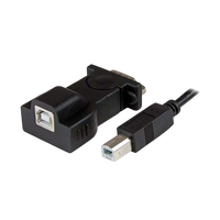 StarTechcom USB to RS232 DB9 Serial Adapter with Detachable