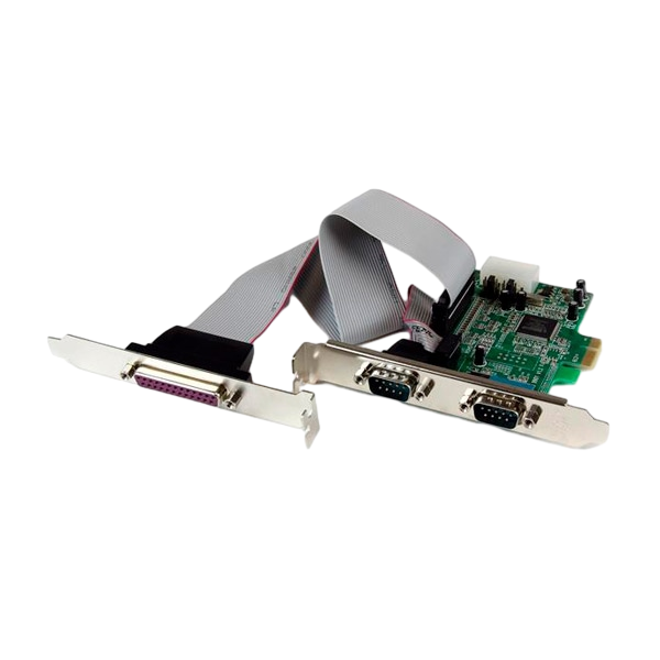 StarTechcom PCIe de 2 Puertos Serie 1 paralelo Adaptador StarTechcom PCIe de 2 Puertos Serie 1 paralelo Adaptador