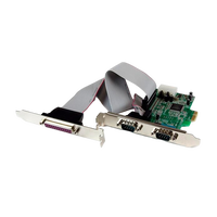 StarTechcom PCIe de 2 Puertos Serie 1 paralelo Adaptador StarTechcom PCIe de 2 Puertos Serie 1 paralelo Adaptador