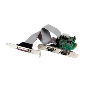 StarTechcom PCIe de 2 Puertos Serie 1 paralelo  Adaptador