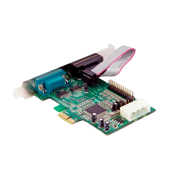 StarTechcom PCIe de 2 Puertos Serie 1 paralelo Adaptador StarTechcom PCIe de 2 Puertos Serie 1 paralelo Adaptador