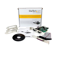 StarTechcom PCIe de 2 Puertos Serie 1 paralelo Adaptador StarTechcom PCIe de 2 Puertos Serie 1 paralelo Adaptador