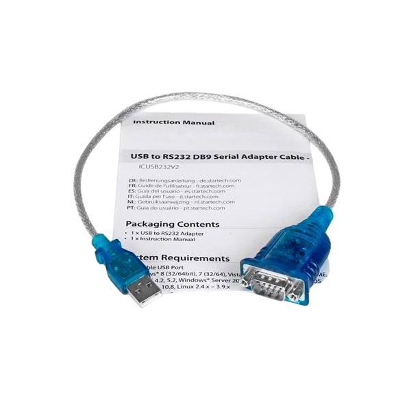 StarTechcom USB a Serie RS232 Adaptador StarTechcom USB a Serie RS232 Adaptador