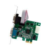 StarTechcom Tarjeta Adaptadora PCI Express PCIe de 2 Puerto