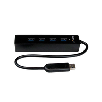 StarTechcom Adaptador Concentrador Hub Ladrón USB 30 Super