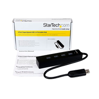 StarTechcom Adaptador Concentrador Hub Ladrón USB 30 Super