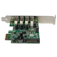 StarTechcom PCIE 4 USB 30 con UASP Adaptador StarTechcom PCIE 4 USB 30 con UASP Adaptador
