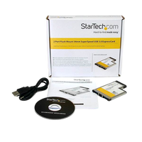 StarTechcom Tarjeta Adaptador ExpressCard54 USB 30 SuperS