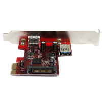 StarTechcom PCIE USB 30 X 2 uno interno  Controladora