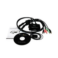 StarTechcom Switch KVM 2 puertos DisplayPort DP USBio  KVM