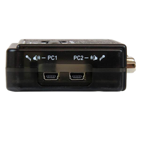 StarTechcom conmutador KVM de 2 puertos VGA con audio  KVM