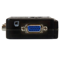 StarTechcom conmutador KVM de 2 puertos VGA con audio  KVM