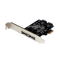 StarTechcom Tarjeta  PCI Express 2 sata III 2 Esata