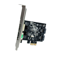 StarTechcom Tarjeta  PCI Express 2 sata III 2 Esata