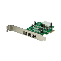 StarTechcom Adaptador Tarjeta FireWire PCIExpress PCIe d StarTechcom Adaptador Tarjeta FireWire PCIExpress PCIe d