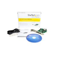 StarTechcom Adaptador Tarjeta FireWire PCIExpress PCIe d StarTechcom Adaptador Tarjeta FireWire PCIExpress PCIe d