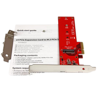 StarTechcom PCIe x4 a M2 NVMeAHCI Adaptador StarTechcom PCIe x4 a M2 NVMeAHCI Adaptador