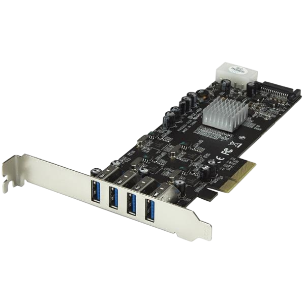 StarTechcom PCIE 4 USB 30 UASP  Adaptador StarTechcom PCIE 4 USB 30 UASP  Adaptador