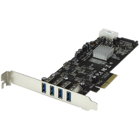 StarTechcom PCIE 4 USB 30 UASP Adaptador StarTechcom PCIE 4 USB 30 UASP Adaptador