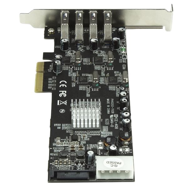 StarTechcom PCIE 4 USB 30 UASP  Adaptador StarTechcom PCIE 4 USB 30 UASP  Adaptador