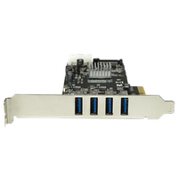 StarTechcom PCIE 4 USB 30 UASP Adaptador StarTechcom PCIE 4 USB 30 UASP Adaptador