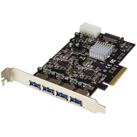 StarTechcom PCIE 4 USB 31  Adaptador