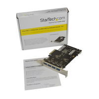 StarTechcom PCIE 4 USB 31  Adaptador