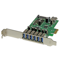 StarTechcom PCIE 7 puertos USB 30  Adaptador