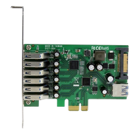 StarTechcom PCIE 7 puertos USB 30  Adaptador