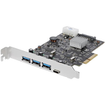 StarTechcom PCIE USB 31 a X 3 USb C x1 Adaptador StarTechcom PCIE USB 31 a X 3 USb C x1 Adaptador
