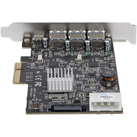 StarTechcom PCIE USB 31 a X 3 USb C x1  Adaptador